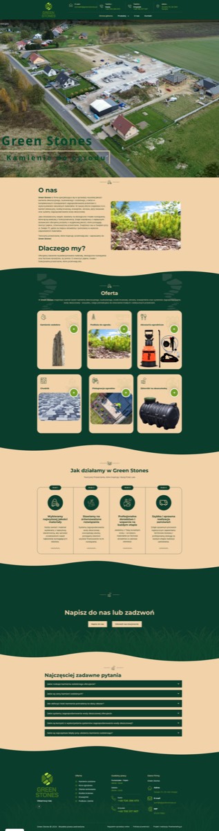 Greenstones.pl — strona www